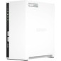 QNAP TS-233 NAS lagringsserver Tower ARM Cortex-A55 2 GB 0 TB QNAP QTS Hvid QNAP TS-233 NAS lagringsserver Tower ARM Cortex-A55 2 GB 0 TB QNAP QTS Hvid